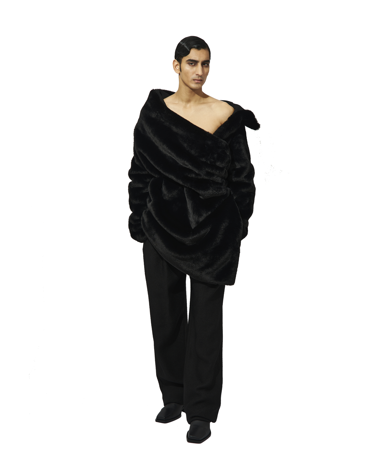 Charlotte Faux-Fur Coat